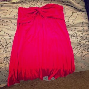 Strapless sundress